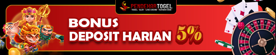 pendekartogel bonus deposit harian